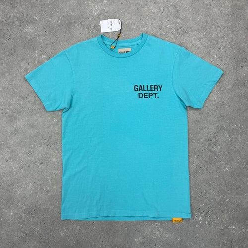 GALLERY DEPT HOLLYWOOD T-SHIRT - BLUE