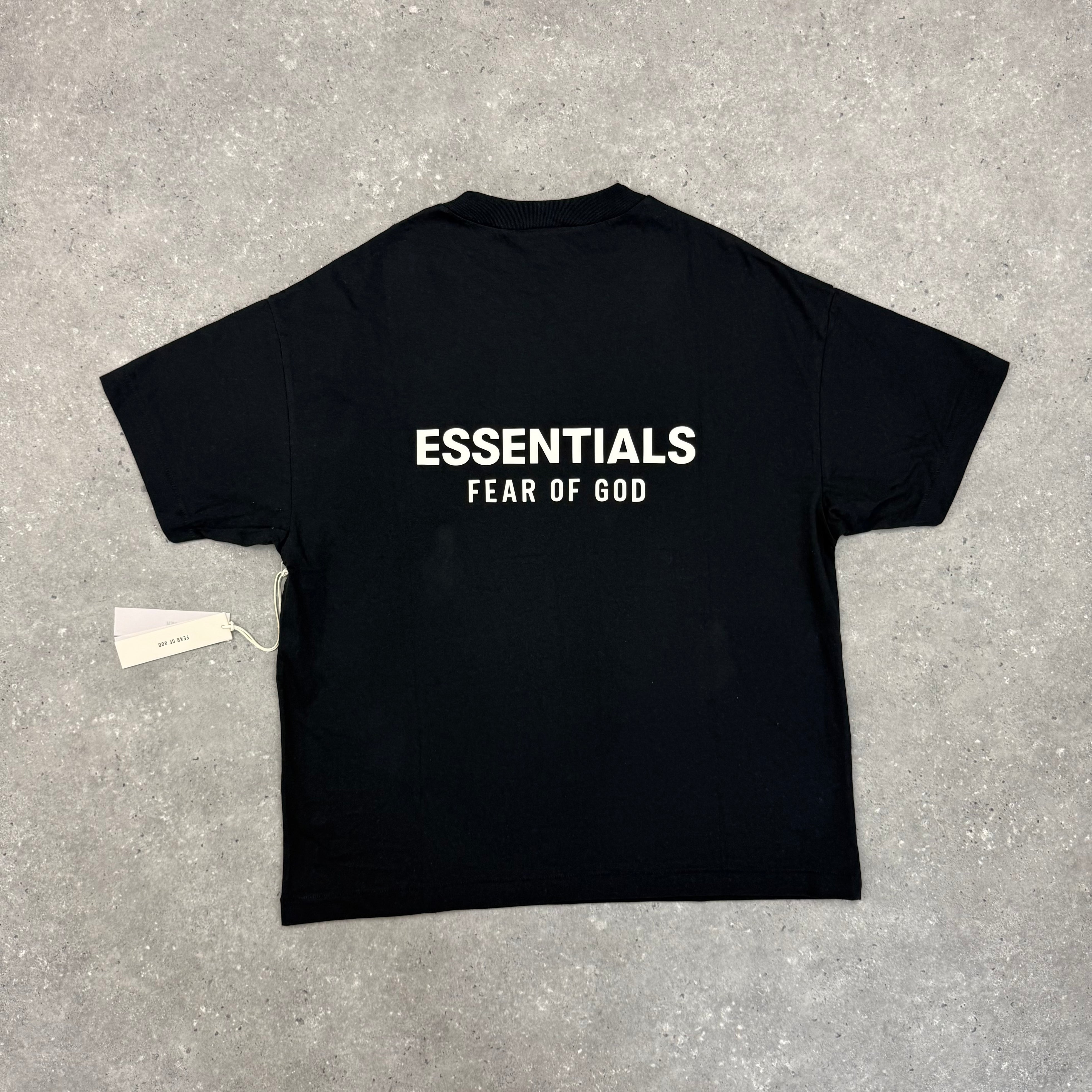 ESSENTIALS SS25 T-SHIRT - JET BLACK