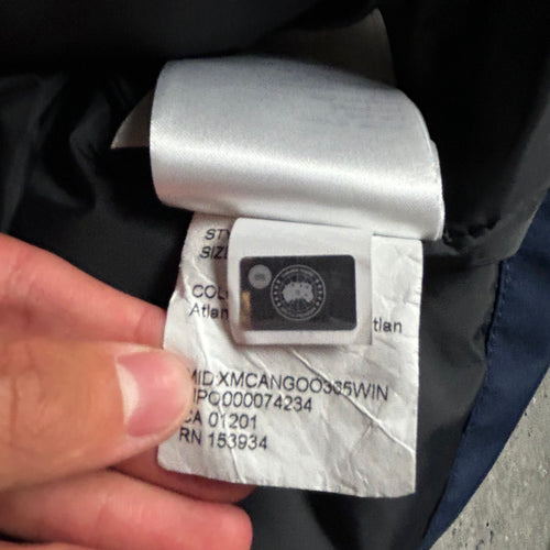 CANADA GOOSE GILET NAVY - (S)