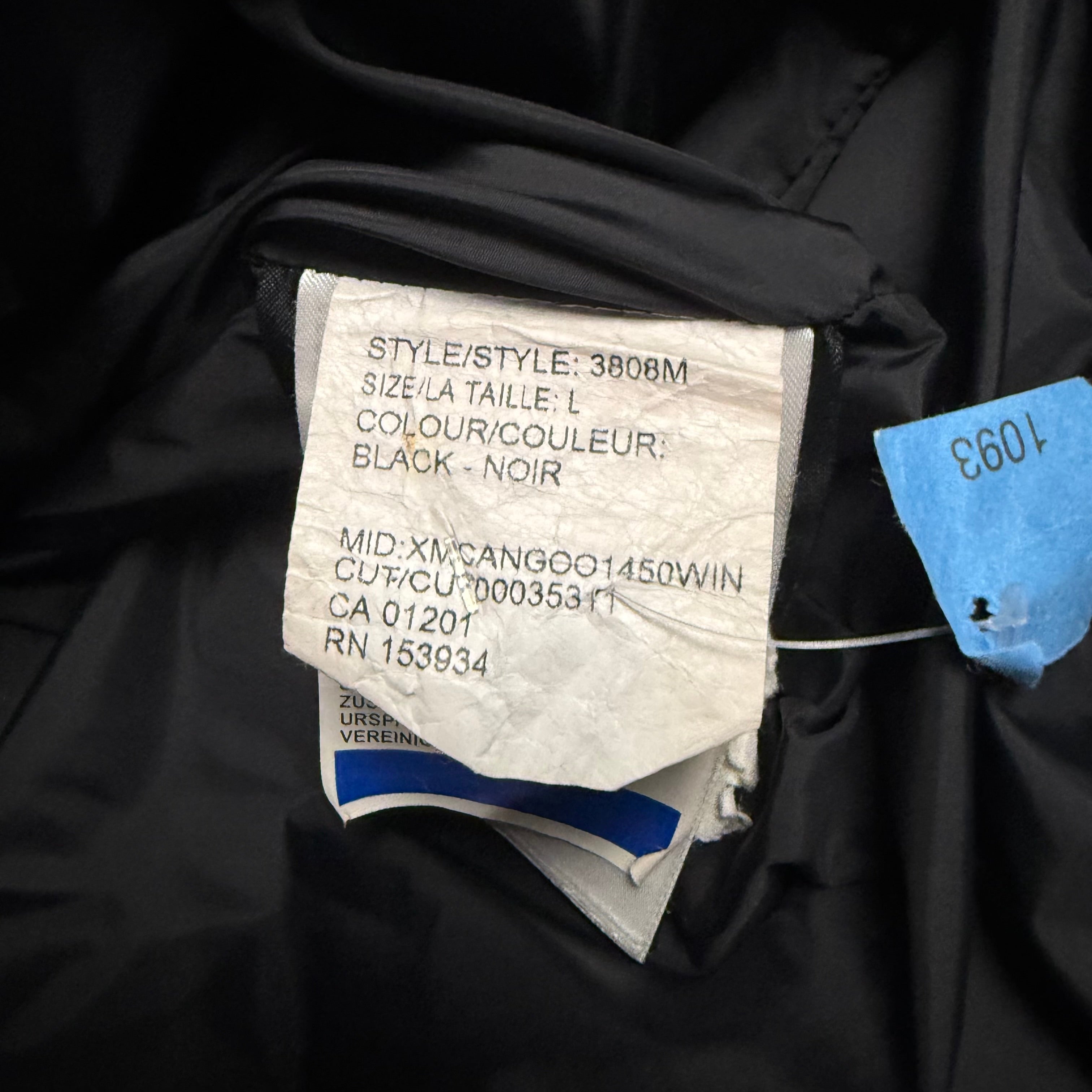 CANADA GOOSE WYNDHAM PARKA BLACK - (L)