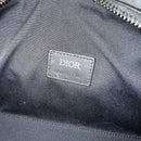 DIOR BLACK CD DIAMOND MESSENGER BAG