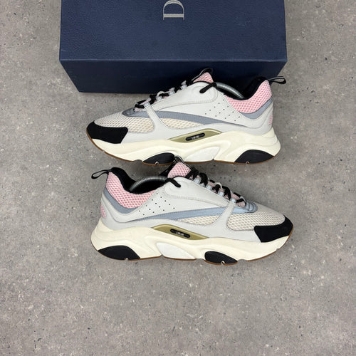 DIOR B22 WHITE / PINK - (EU 45 / UK 11)