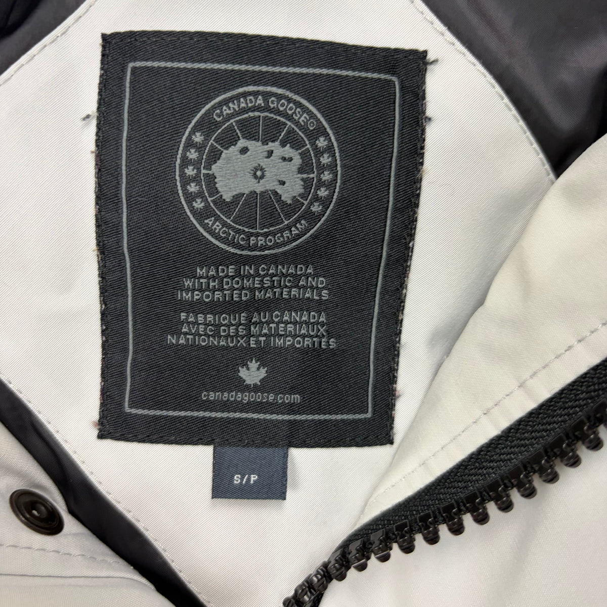 CANADA GOOSE WYNDHAM PARKA SILVER BIRCH - (S)