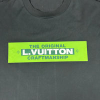 LOUIS VUITTON CRAFTMANSHIP T-SHIRT BLACK - (S)