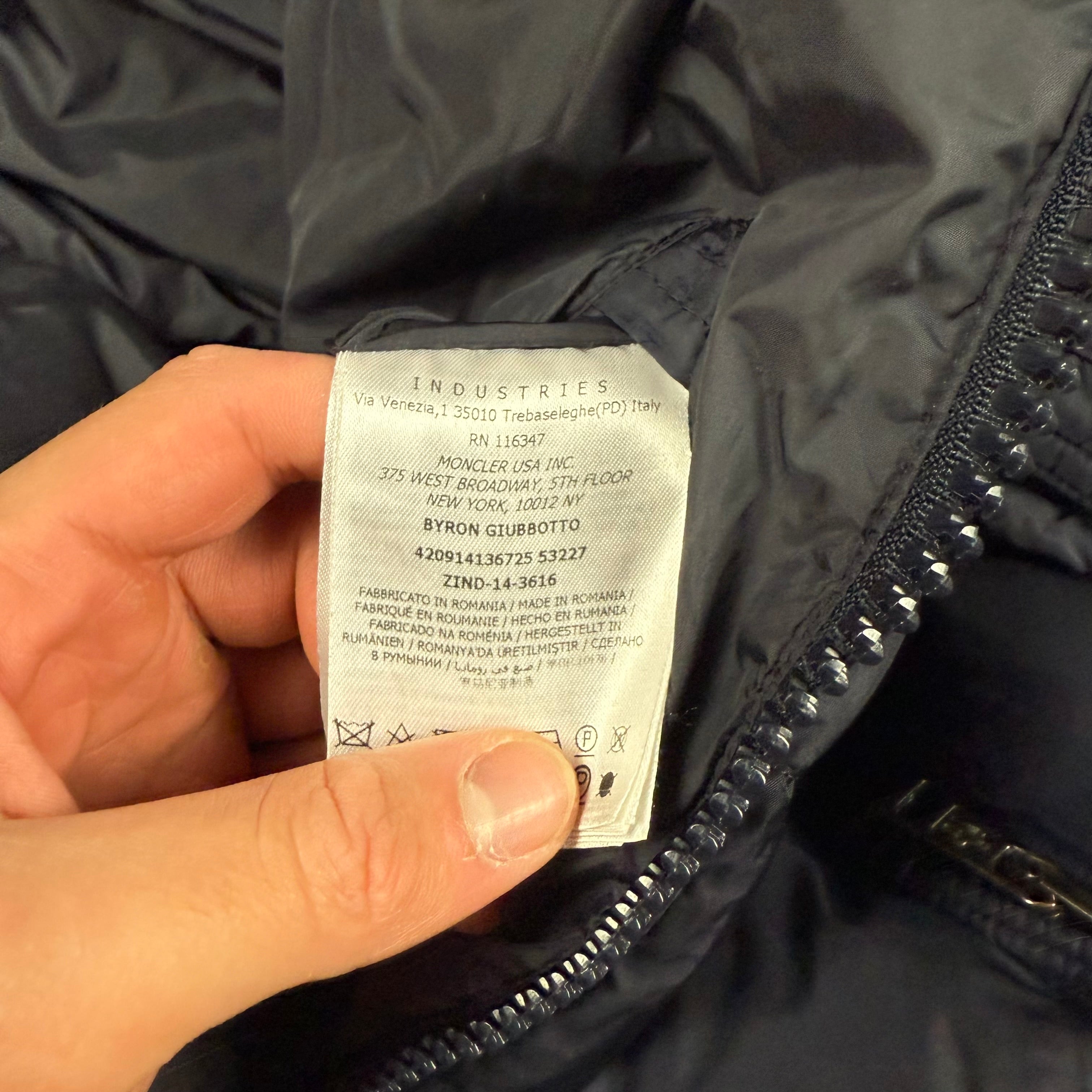 MONCLER BYRON JACKET NAVY - 2 (S)