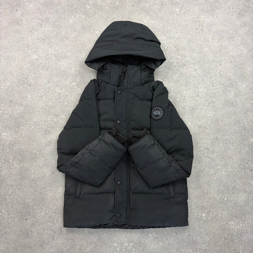 CANADA GOOSE WYNDHAM PARKA BLACK BADGE - (S)