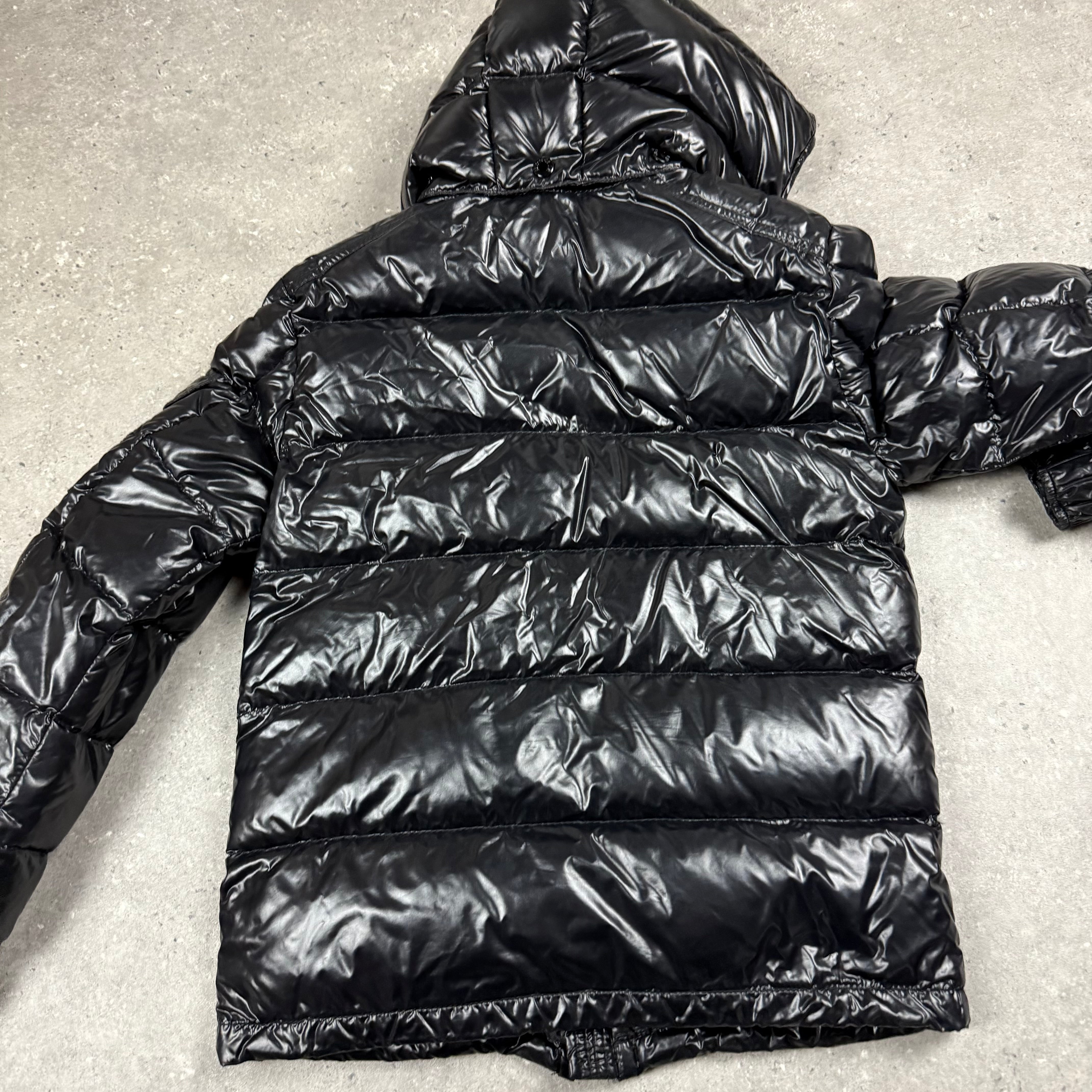 MONCLER MAYA GIUBBOTTO JACKET BLACK - 0 (XS)