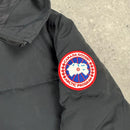 CANADA GOOSE MACMILLAN BLACK  - (S)