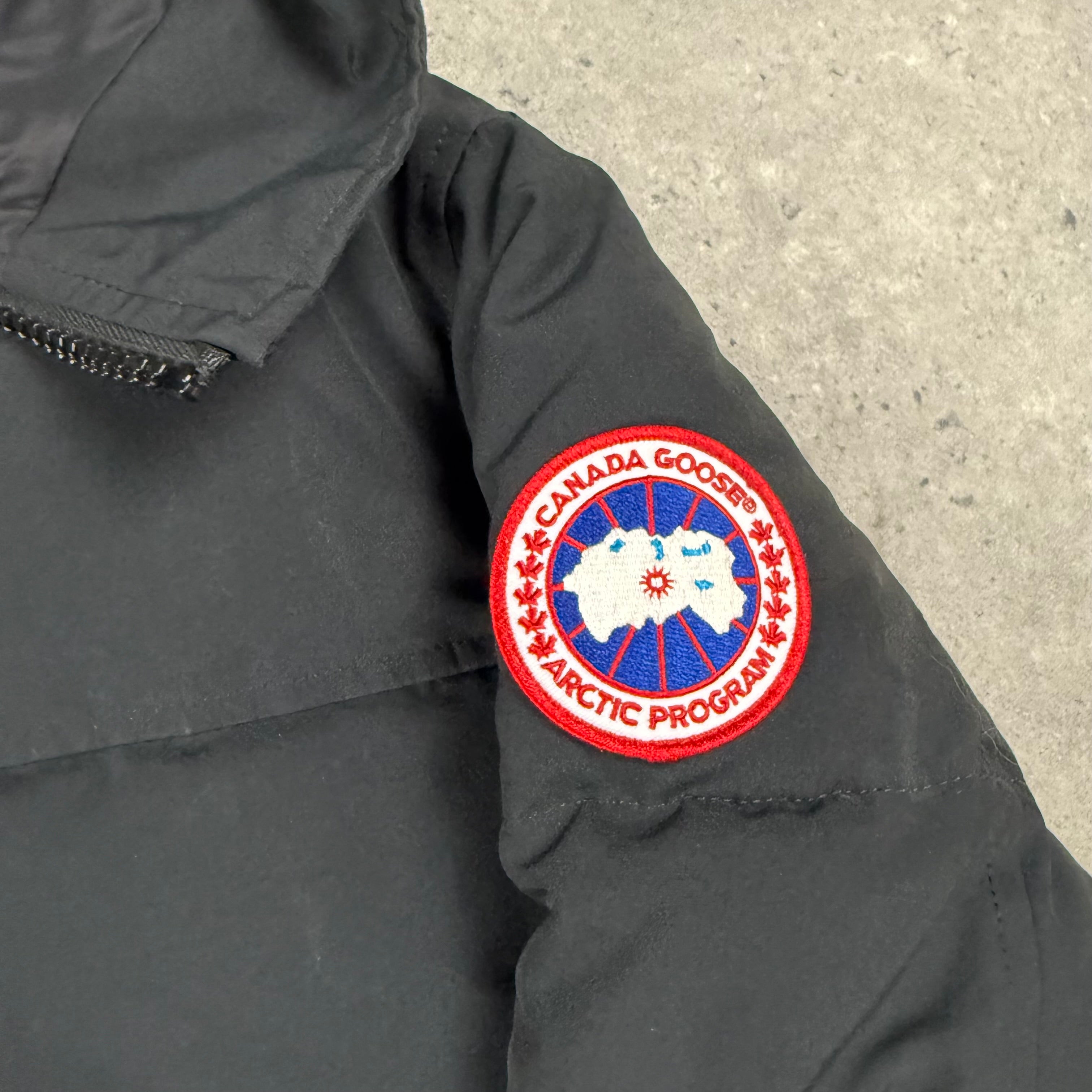 CANADA GOOSE MACMILLAN BLACK  - (S)