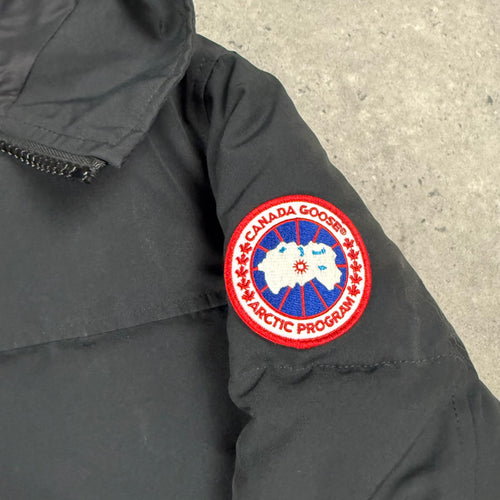 CANADA GOOSE MACMILLAN BLACK  - (S)