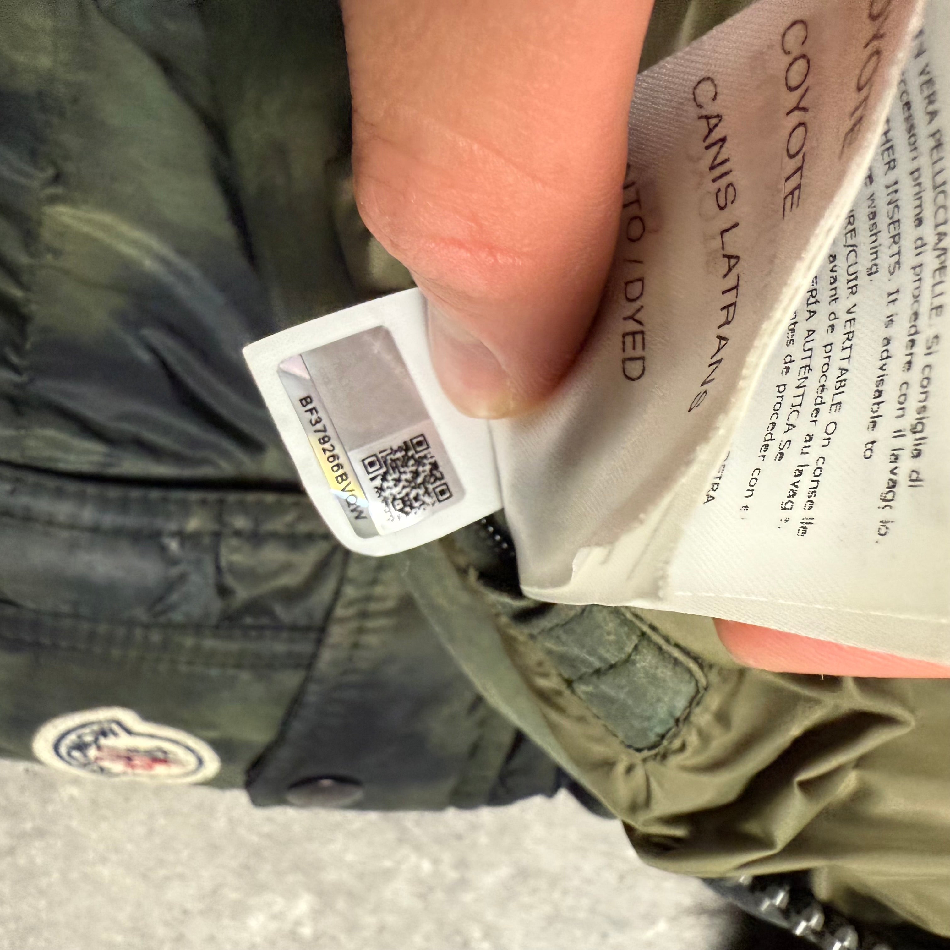 MONCLER BYRON JACKET KHAKI CAMO - 2 (S)