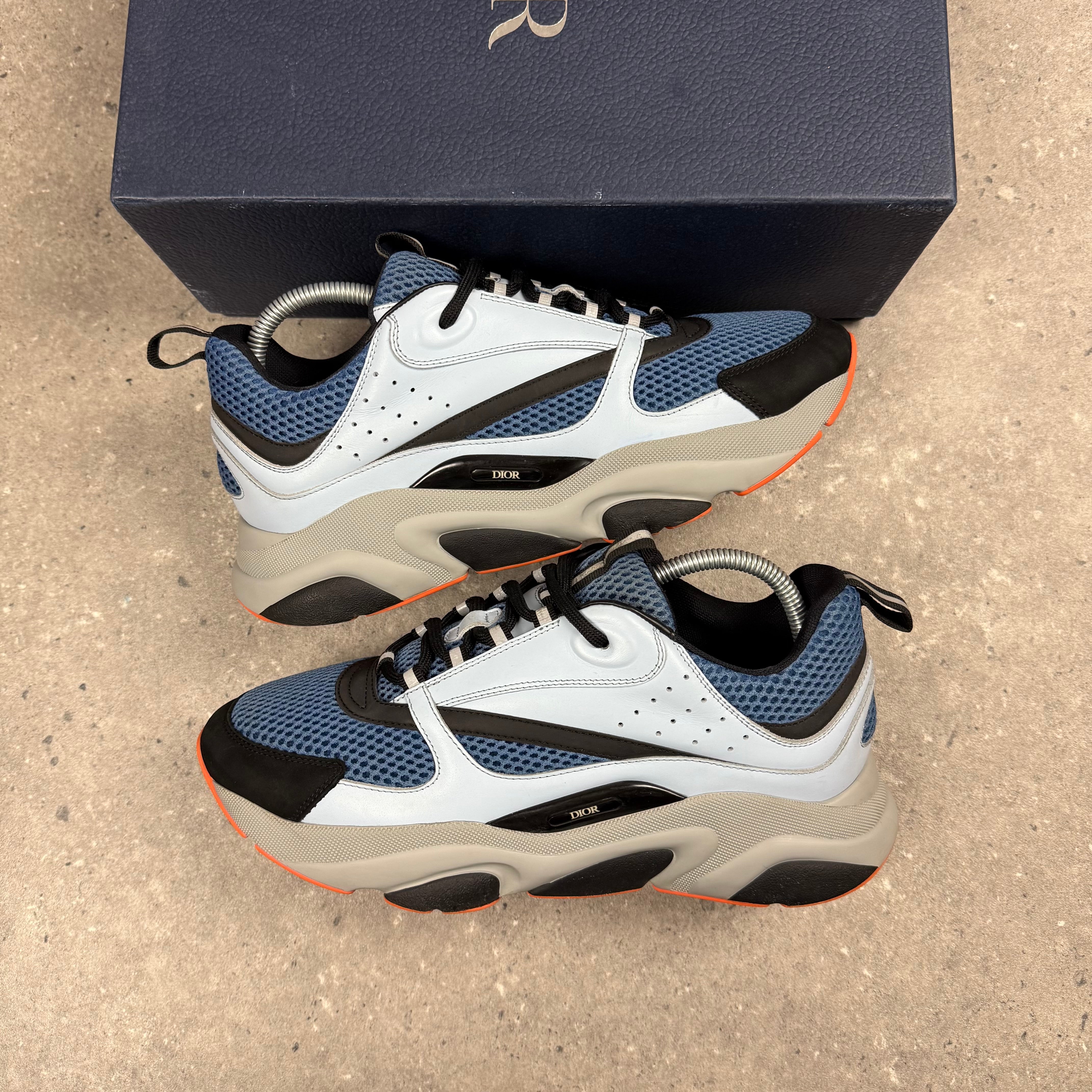 DIOR B22 LIGHT BLUE / ORANGE - (EU 43.5 / UK 9.5)