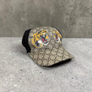GUCCI TIGER PRINT CAP