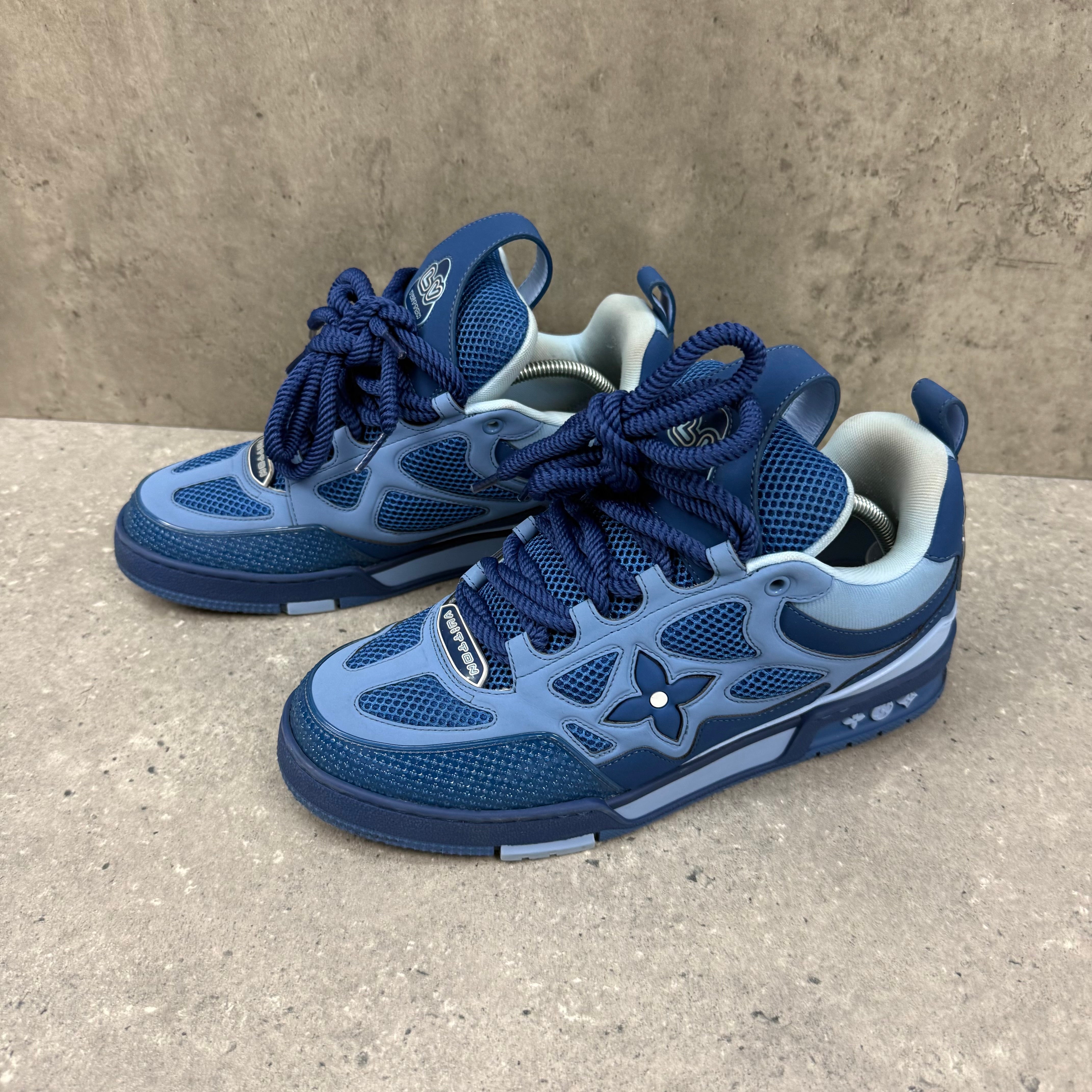 LOUIS VUITTON SKATES BLUE - EU42 (FITS UK 9)