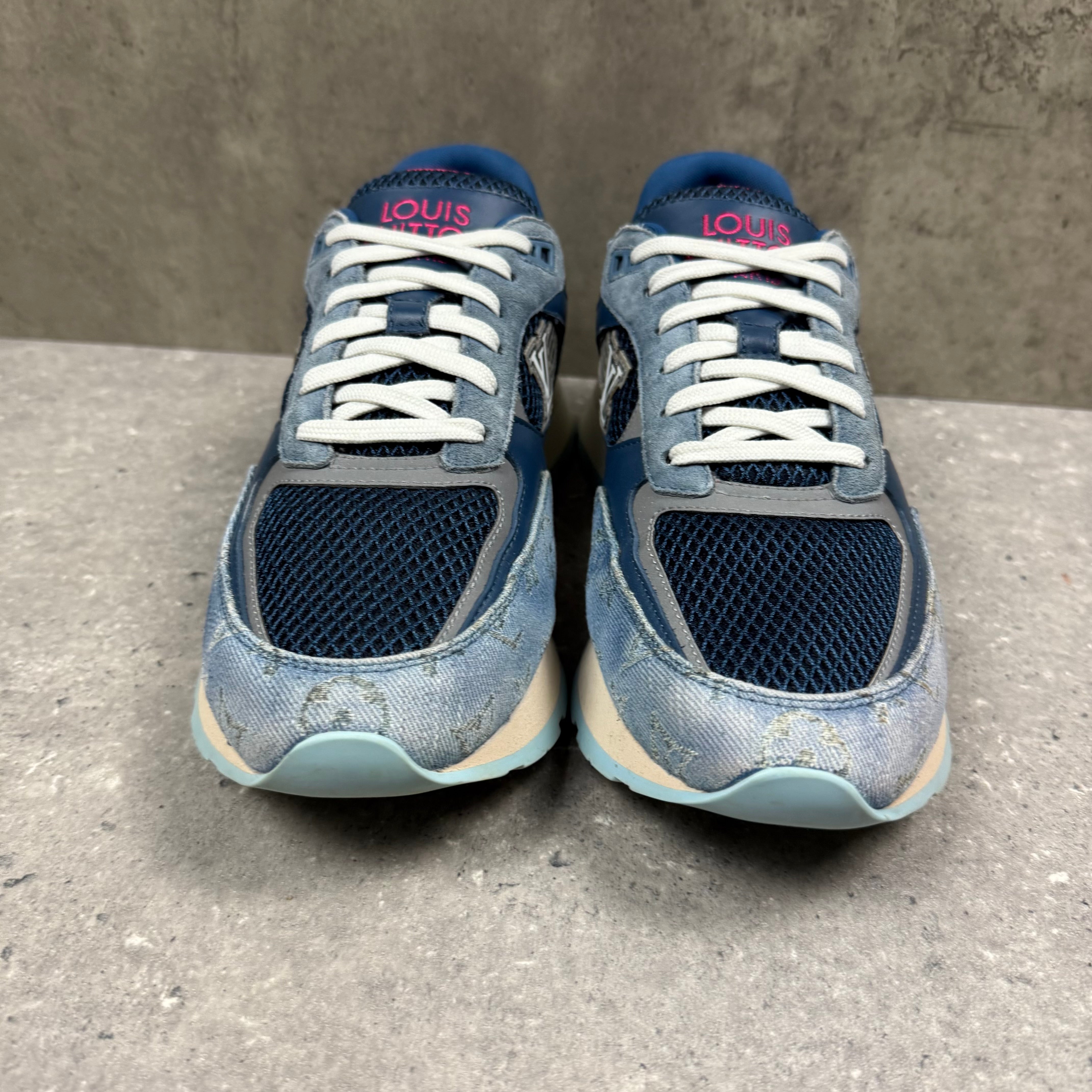 LOUIS VUITTON RUNAWAY BLUE DENIM - EU 44 (FITS UK 11)