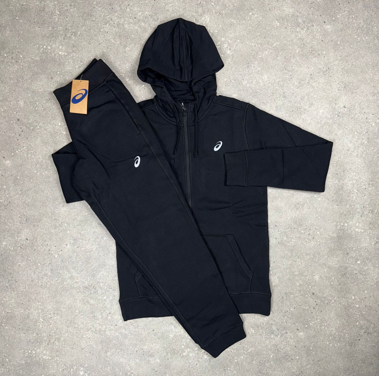 ASICS ICON TRACKSUIT - BLACK