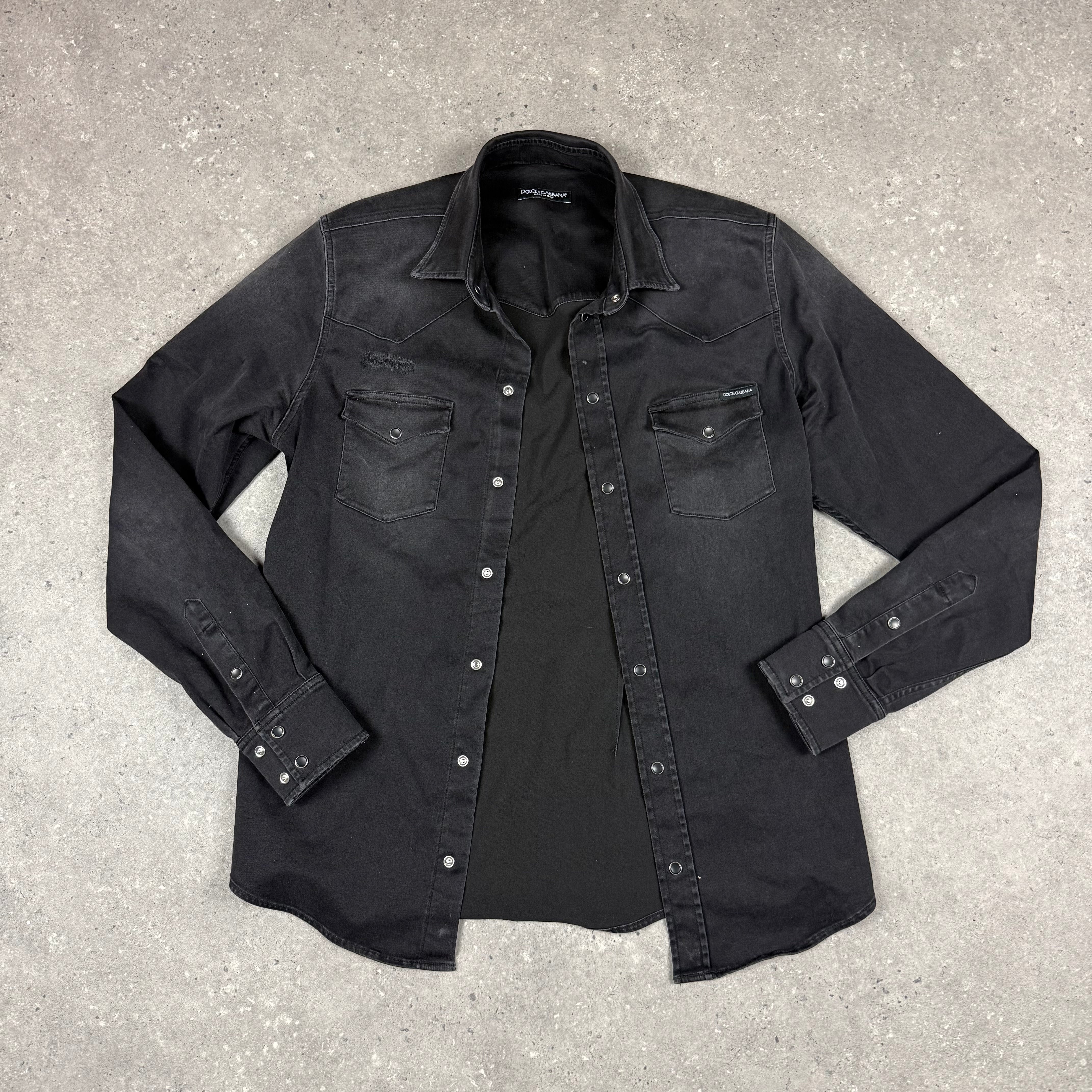 DOLCE & GABBANA OVER-SHIRT - (L)