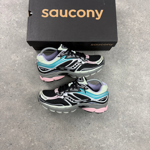 SAUCONY OMNI PRO GRID 9 - BLACK MULTI PINK