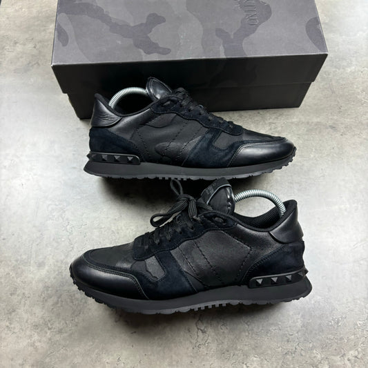 VALENTINO ROCKRUNNERS BLACK (FITS 7/8)