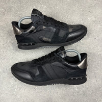 VALENTINO ROCKRUNNER BLACK- (EU 43 / UK 9)