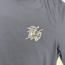 HERMES T-SHIRT NAVY - (S)