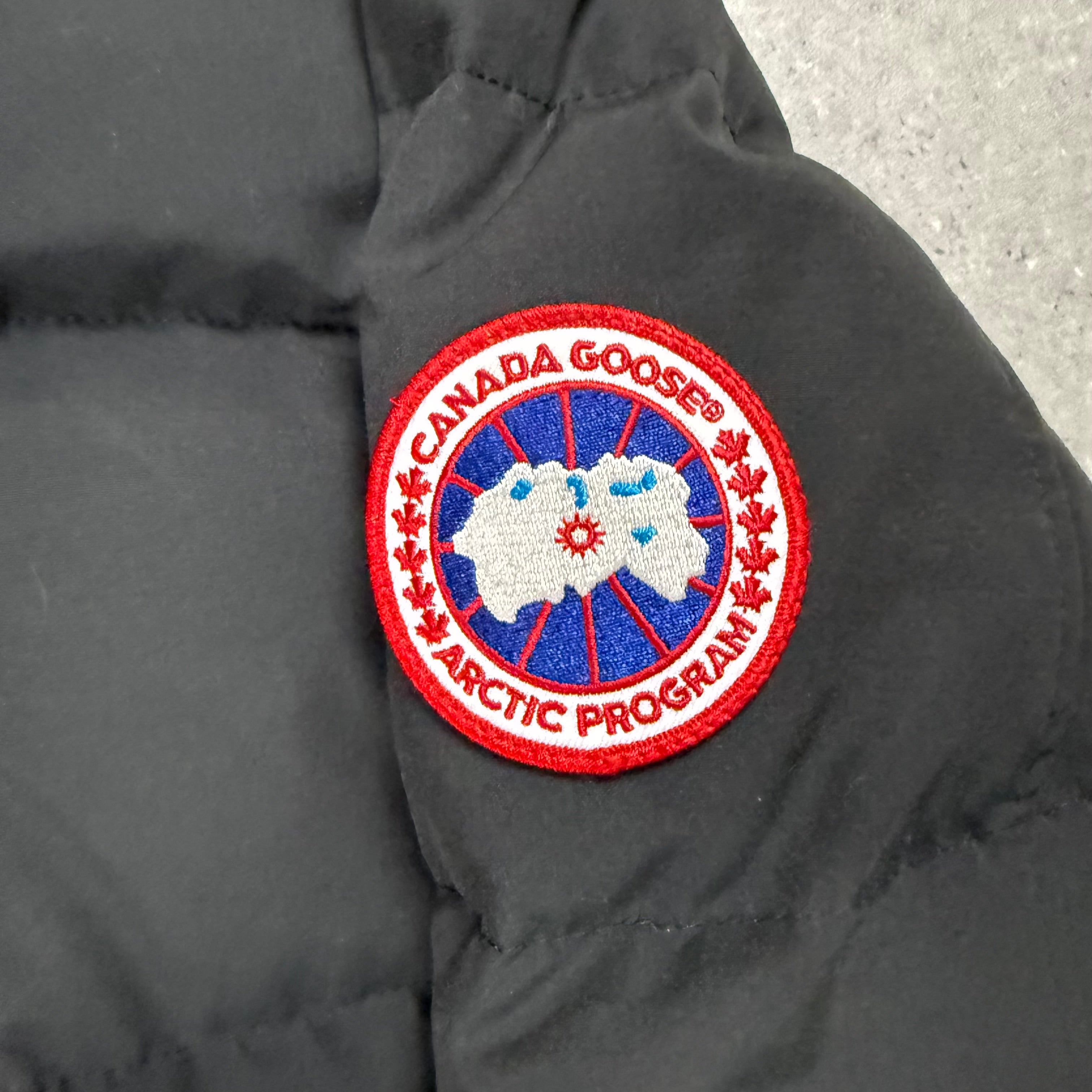 CANADA GOOSE CARSON PARKA  BLACK  - (S)