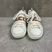 GUCCI TRAINERS WHITE - (EU 40 / UK 6)
