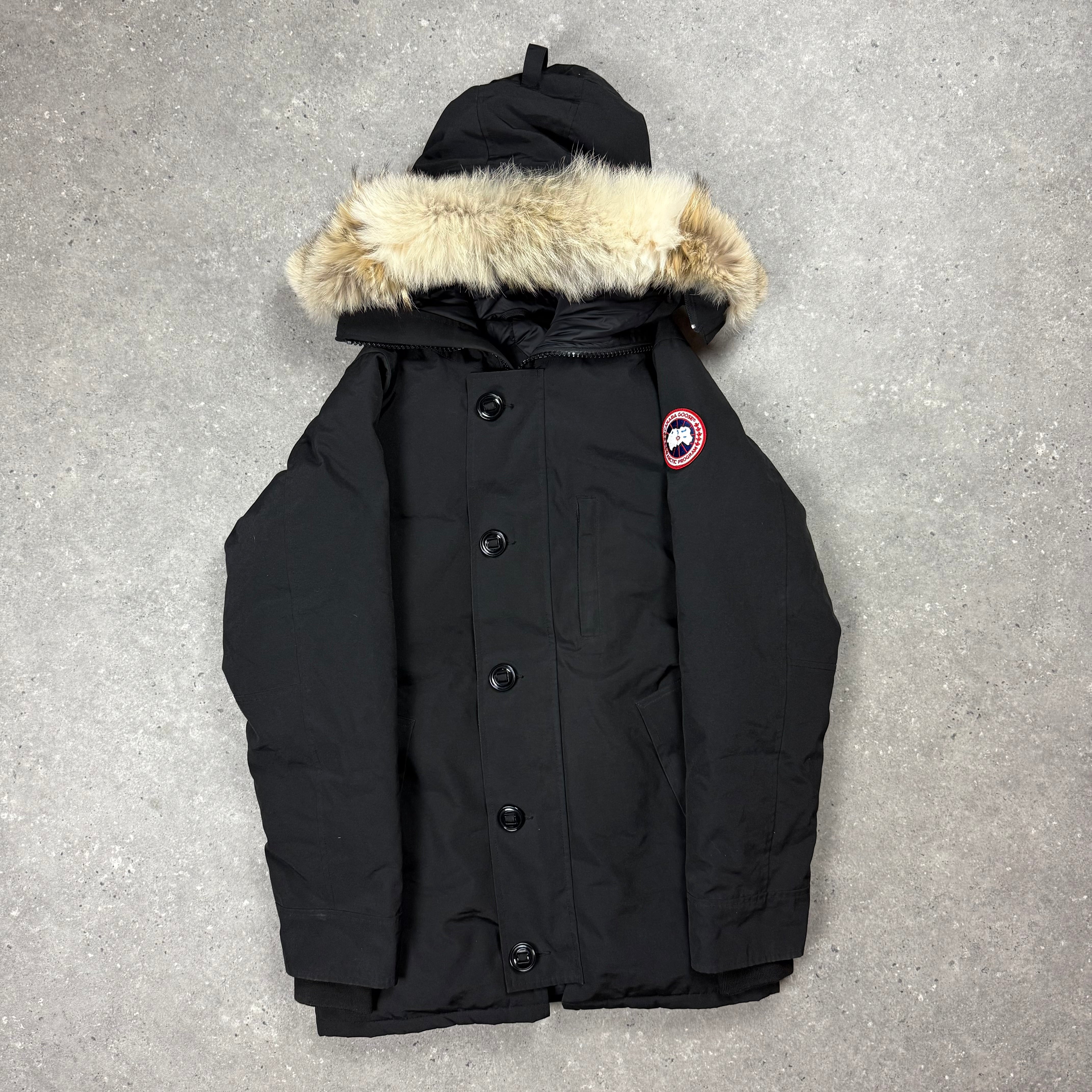 CANADA GOOSE CHATEAU PARKA BLACK - (XS)