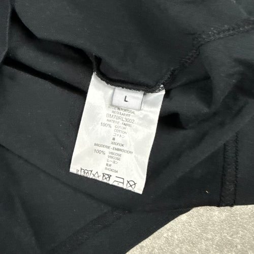 GIVENCHY PARIS T-SHIRT BLACK - (L)