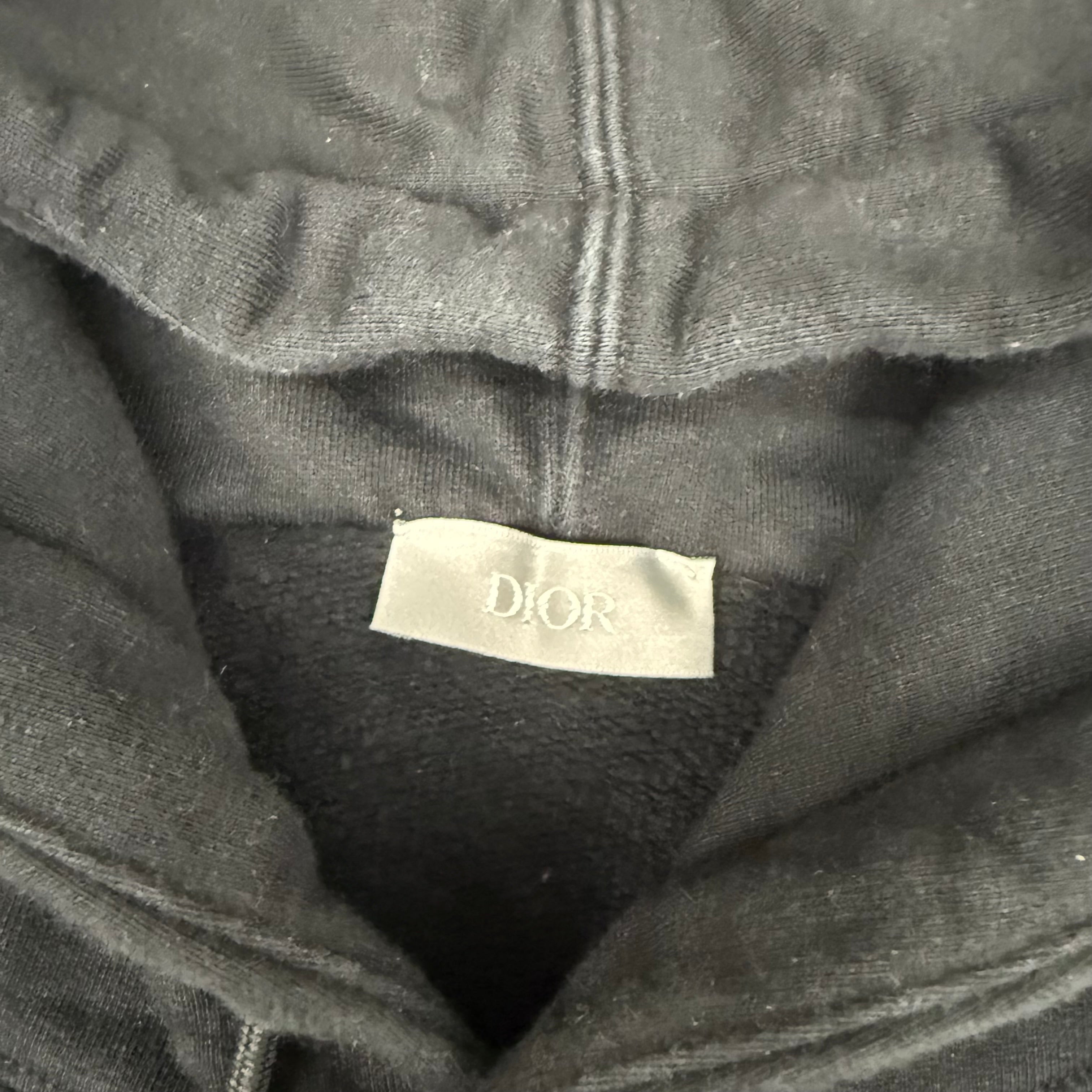DIOR CD GREY BLACK - L (FITS M)