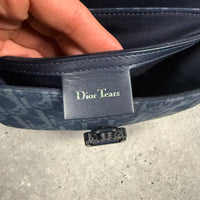 DIOR x DENIM TEARS SADDLE SHOULDER BAG