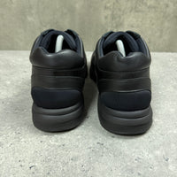 CHANEL RUNNERS BLACK LEATHER -  (EU44 / UK10)