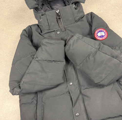 CANADA GOOSE WYNDHAM PARKA BLACK - (L)