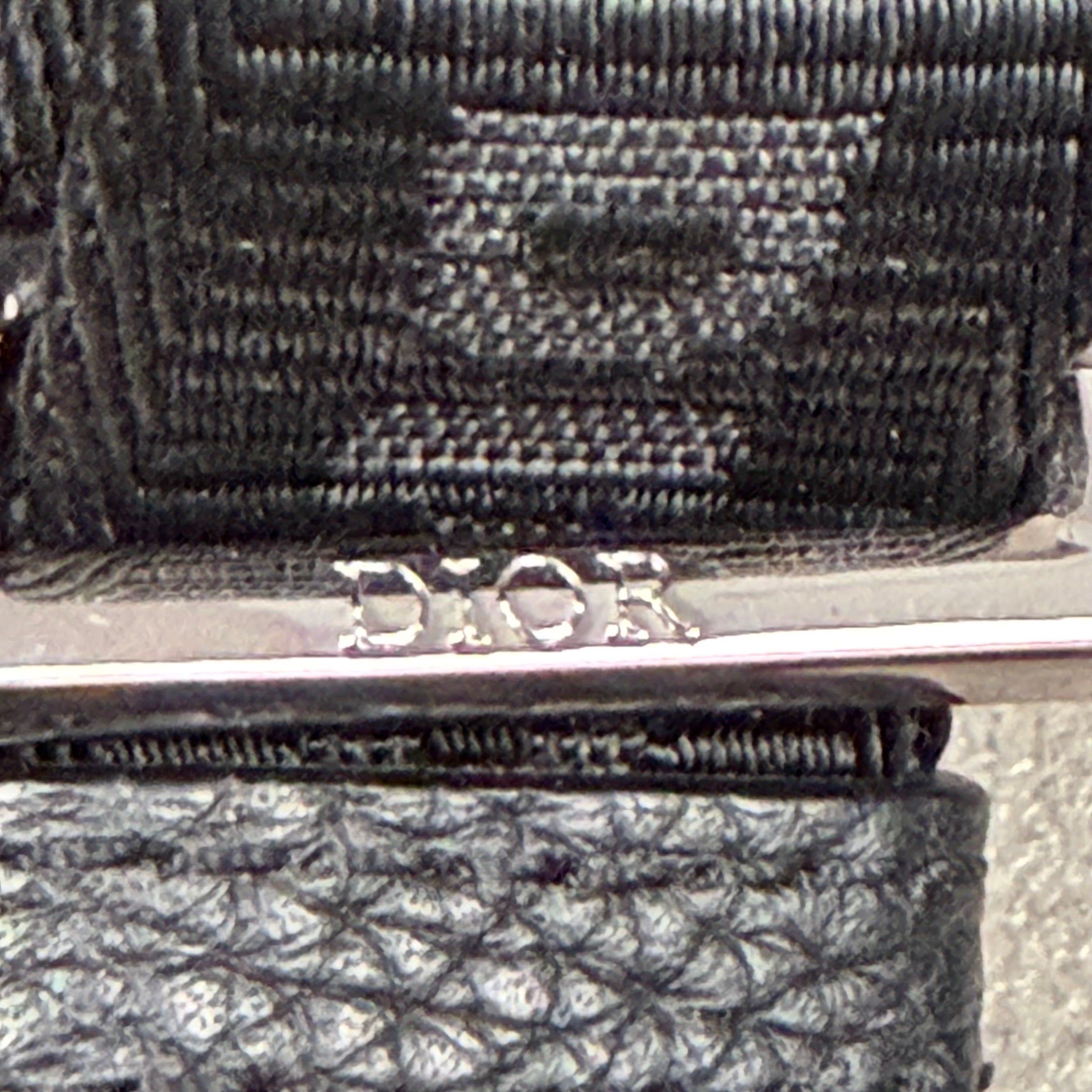 DIOR MESSENGER BAG - BLACK/GREY