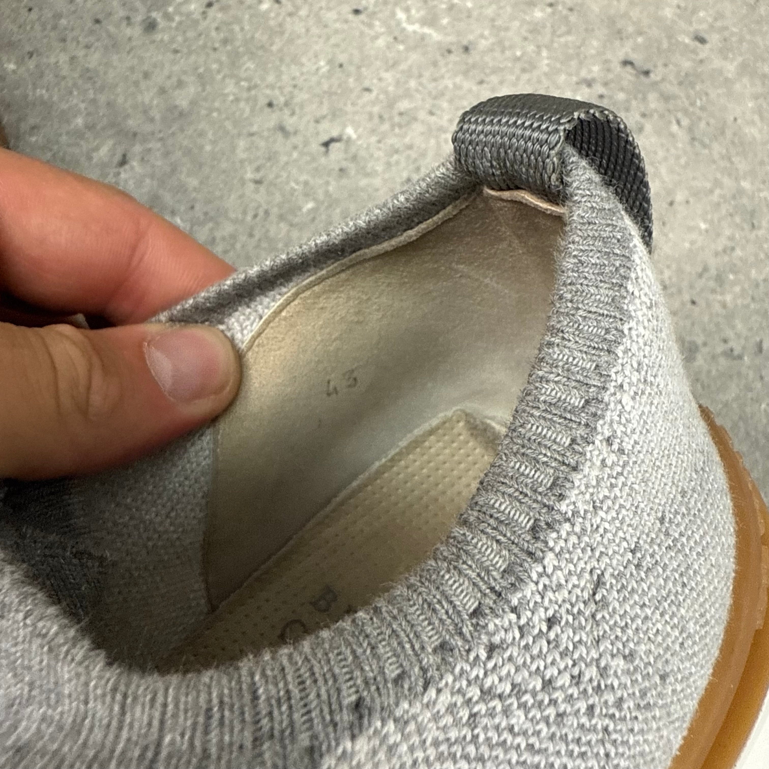 BRUNELLO CUCINELLI KNIT LACE UP SNEAKERS - (EU43 / UK9)