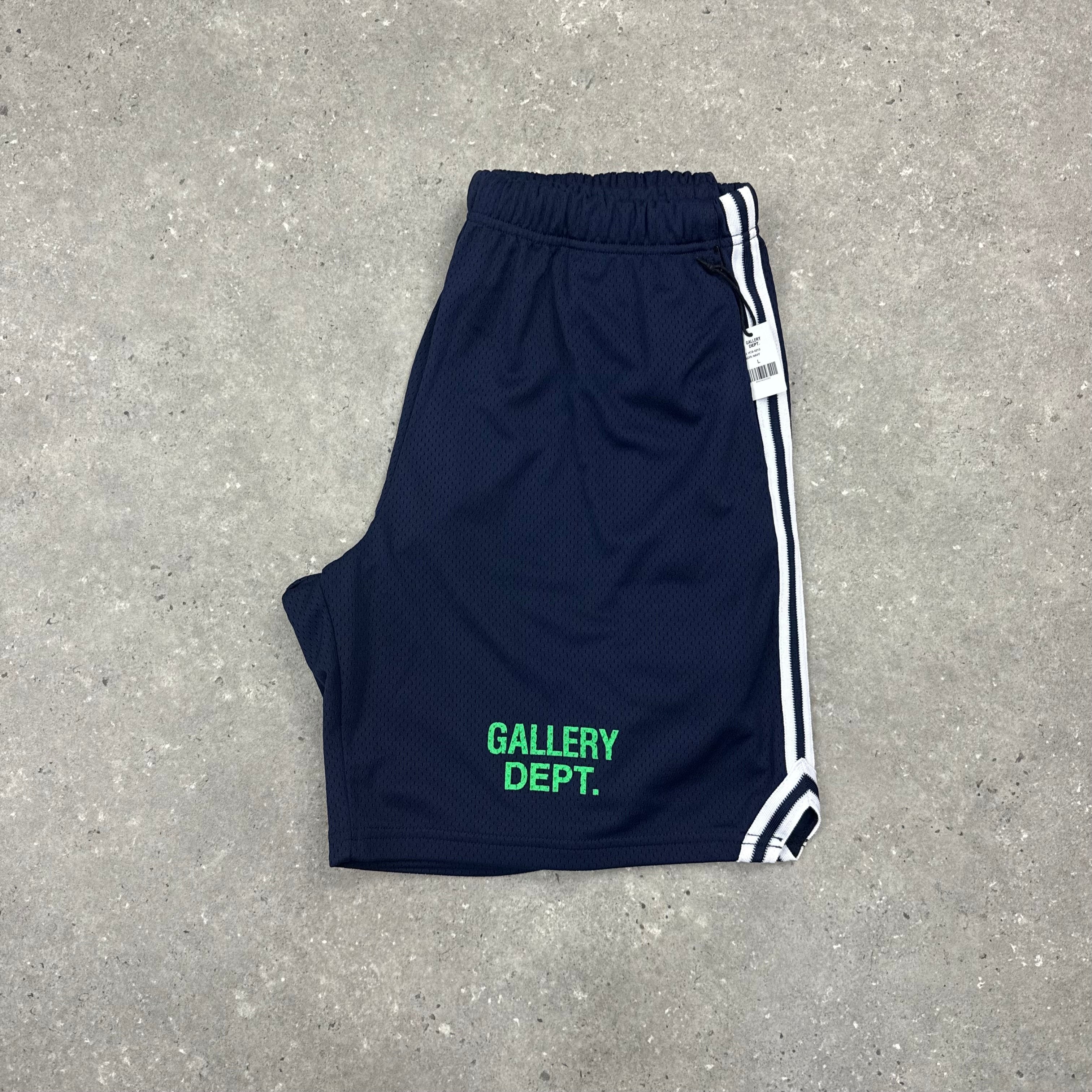 GALLERY DEPT GREY VENICE SHORTS - NAVY BLUE