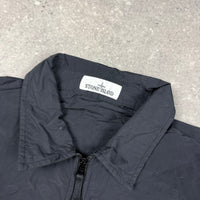 STONE ISLAND OVER-SHIRT BLACK - (XL)