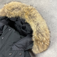 CANADA GOOSE WYNDHAM PARKA BLACK FUSION - (M)