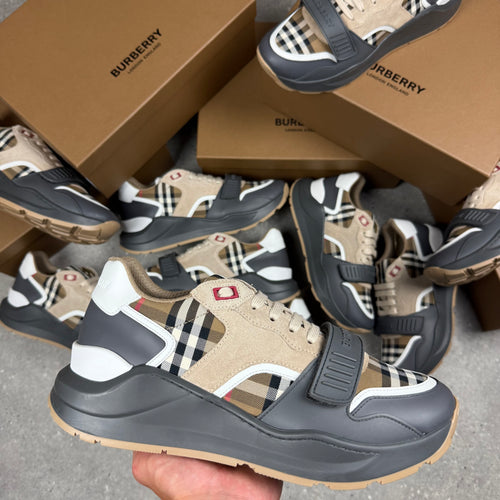 BURBERRY RAMSEY VINTAGE CHECK TRAINERS