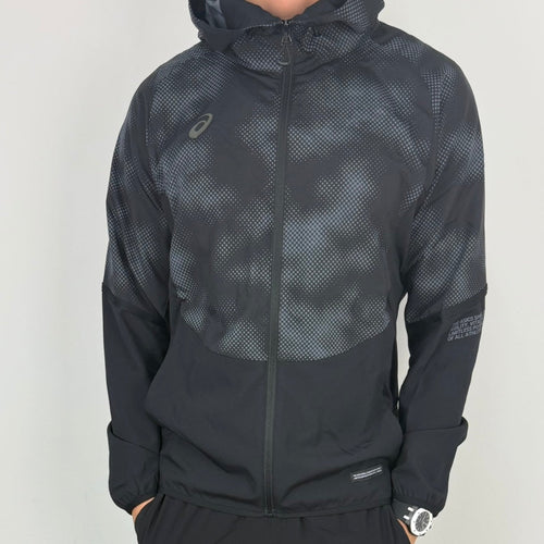 ASICS DIGITAL WINDRUNNER JACKET - BLACK