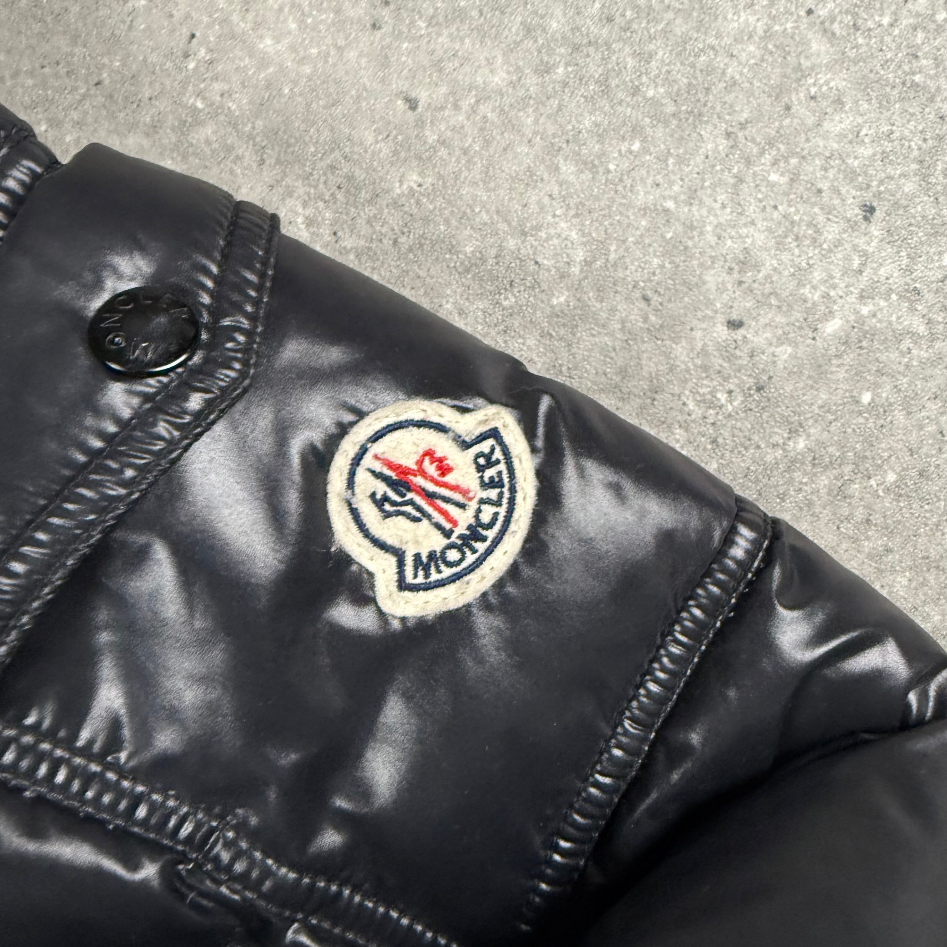 MONCLER MAYA JACKET BLACK - 2 (S/M)