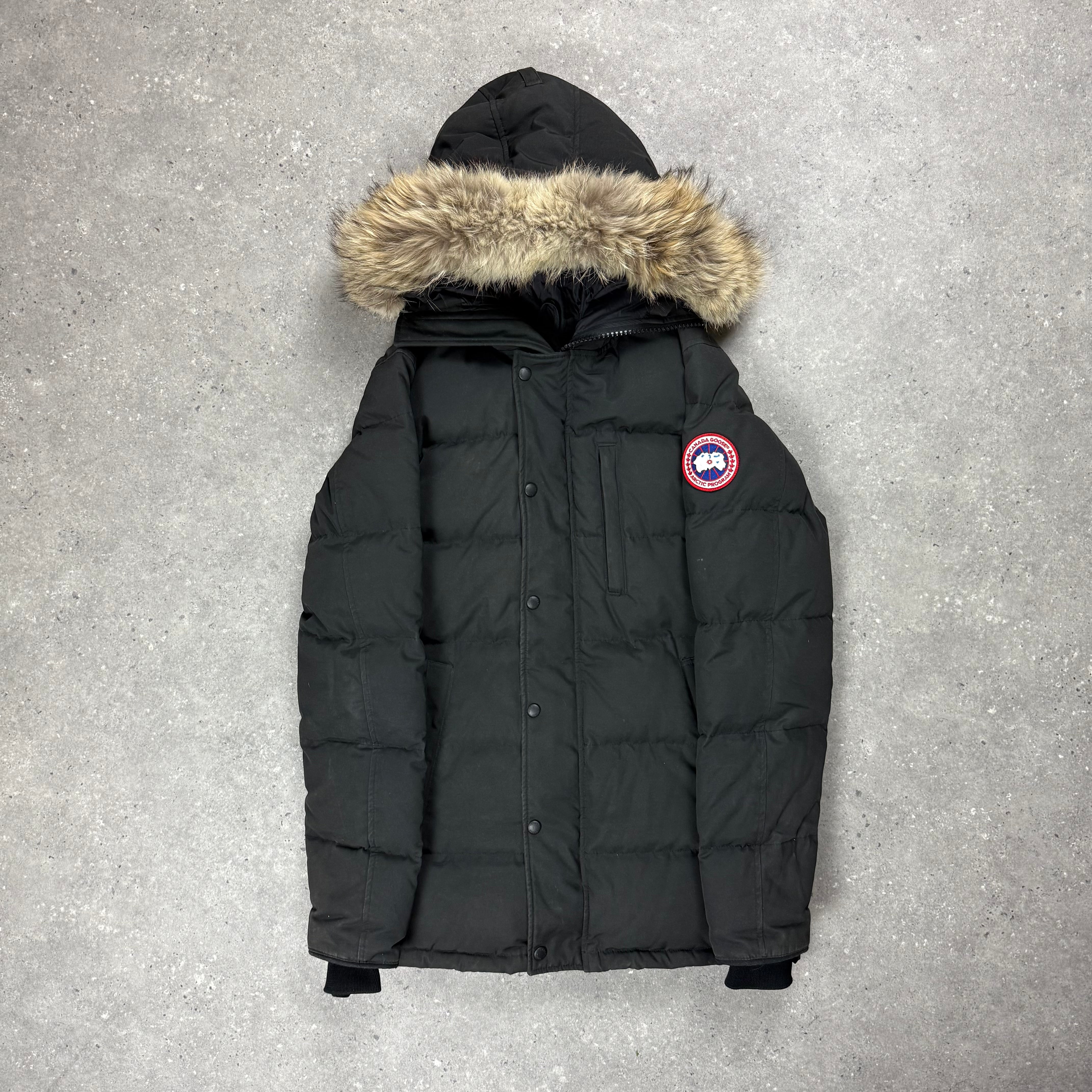 CANADA GOOSE CARSON PARKA  BLACK  - (S)