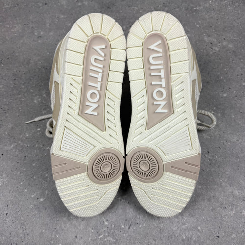 LOUIS VUITTON BEIGE SKATES - EU 43 (FITS UK 10)