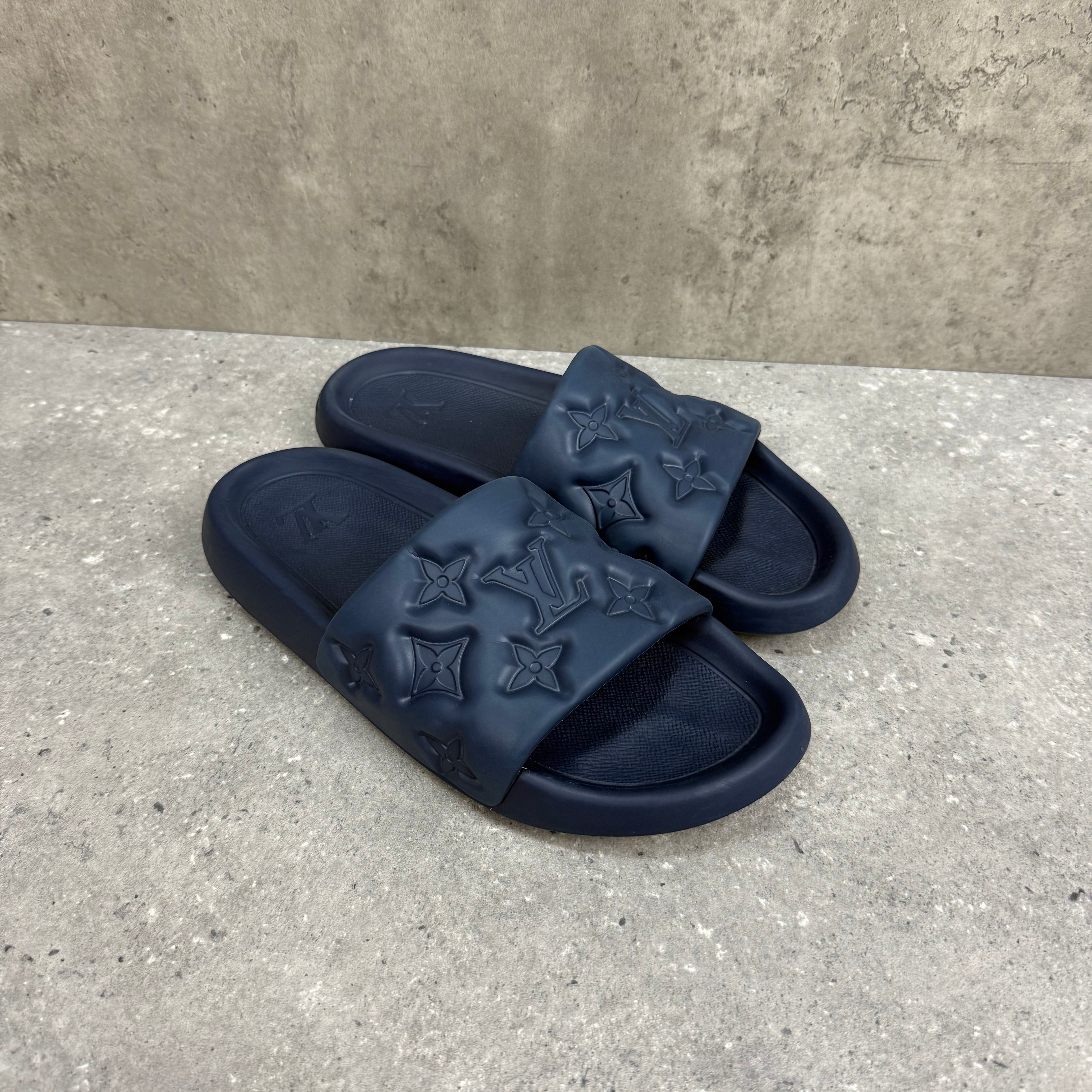 LOUIS VUITTON MULES SLIDES - EU43.5 (FITS UK 10.5)