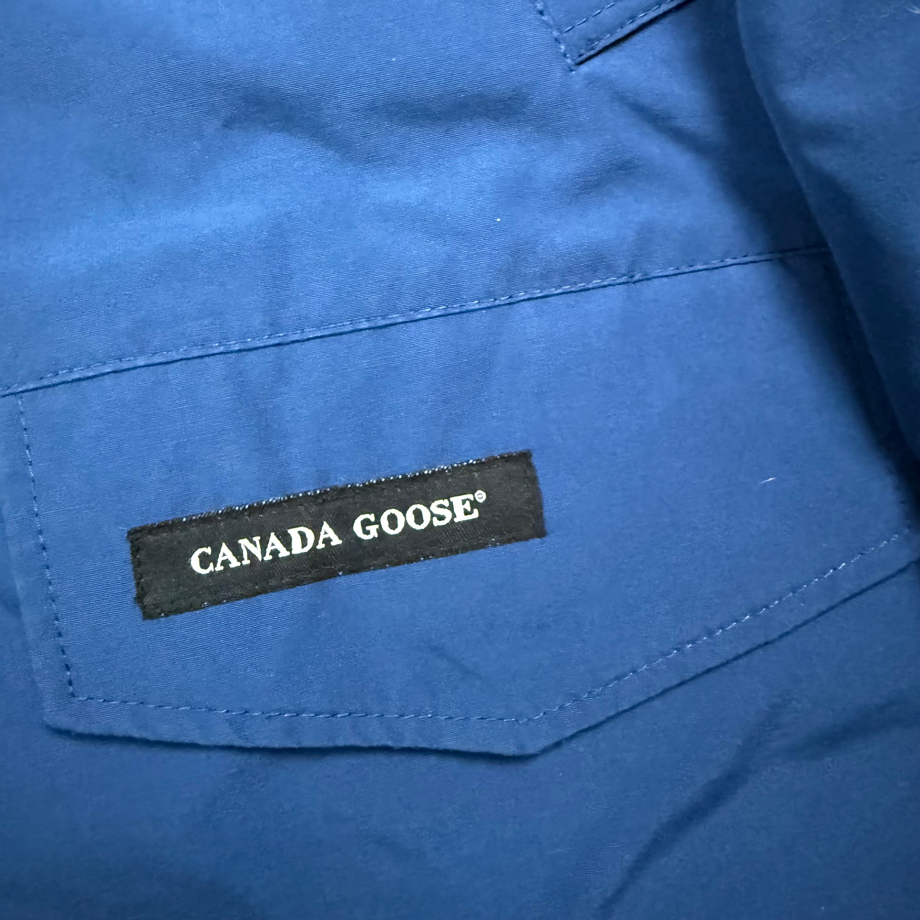 CANADA GOOSE LANGFORD PARKA BLUE FUSION - (S)