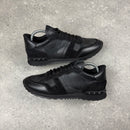 VALENTINO ROCKRUNNER BLACK - (EU42 / UK8)