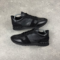 VALENTINO ROCKRUNNER BLACK - (EU42 / UK8)