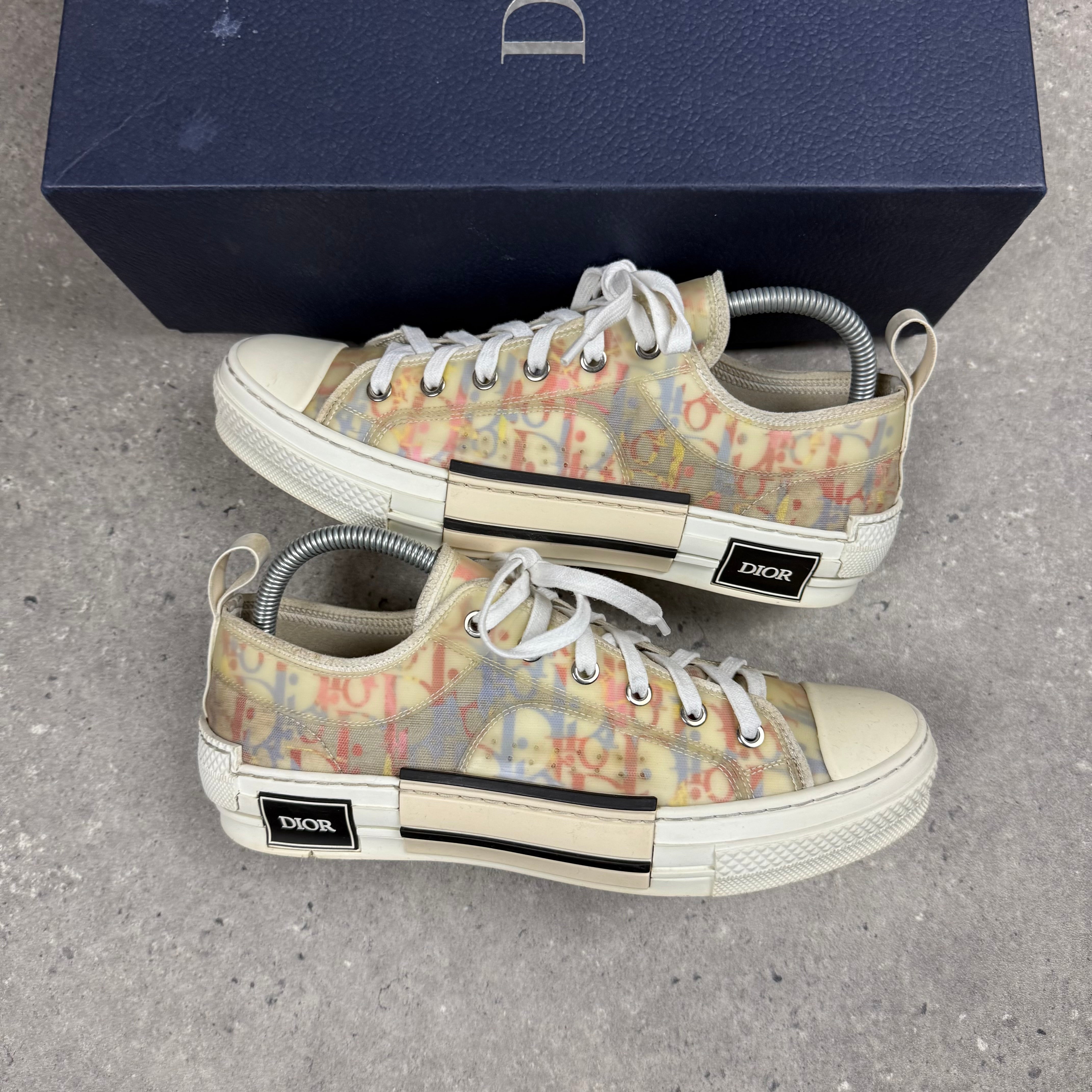 DIOR B23 YELLOW/BLUE - (EU 40.5 / UK 6.5)