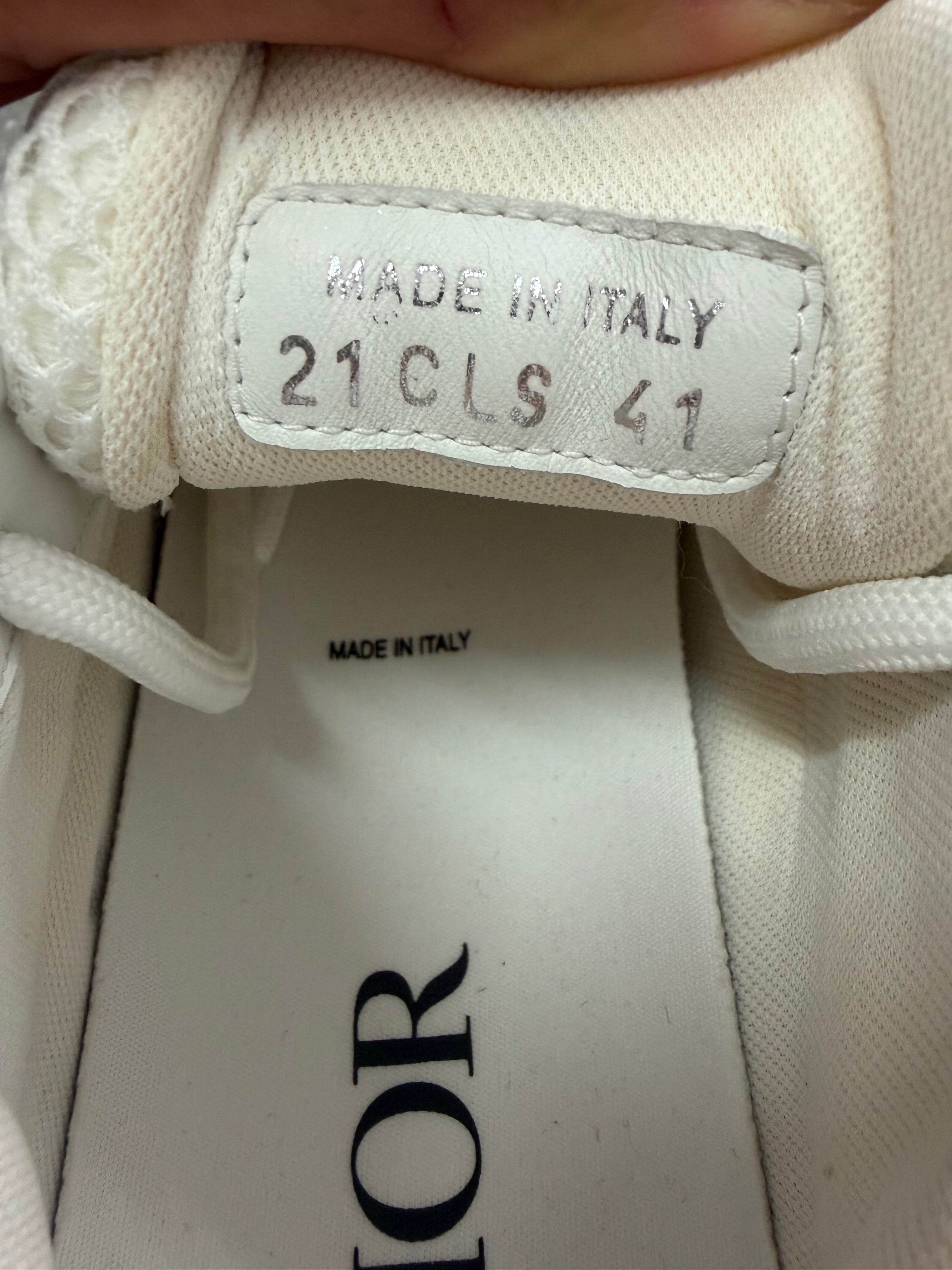 DIOR B22 WHITE - (EU 41 / UK 7)