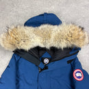 CANADA GOOSE LANGFORD PARKA BLUE FUSION - (S)